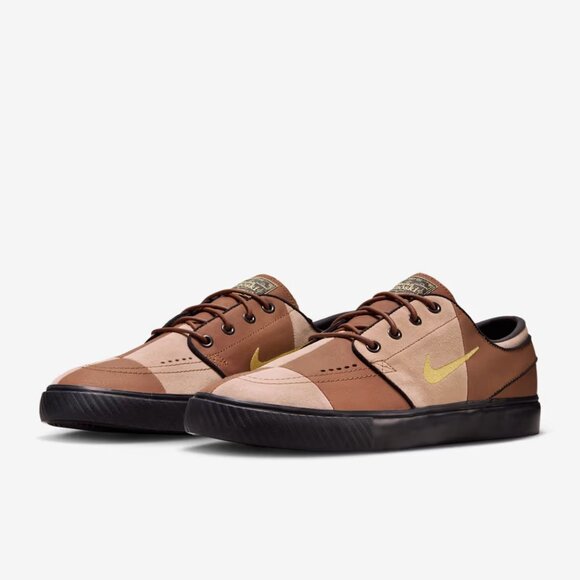 NIKE SB Zoom Janoski OG+ Premium HQ1629-200 Light British Tan Mens Size 10 NEW - Picture 13 of 16